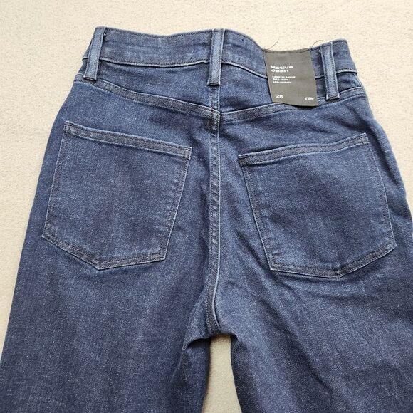 Aritzia Ten Jeans - Motive Ankle skinny jeans Size 25 - Dark Wash High Rise - Picture 3 of 15